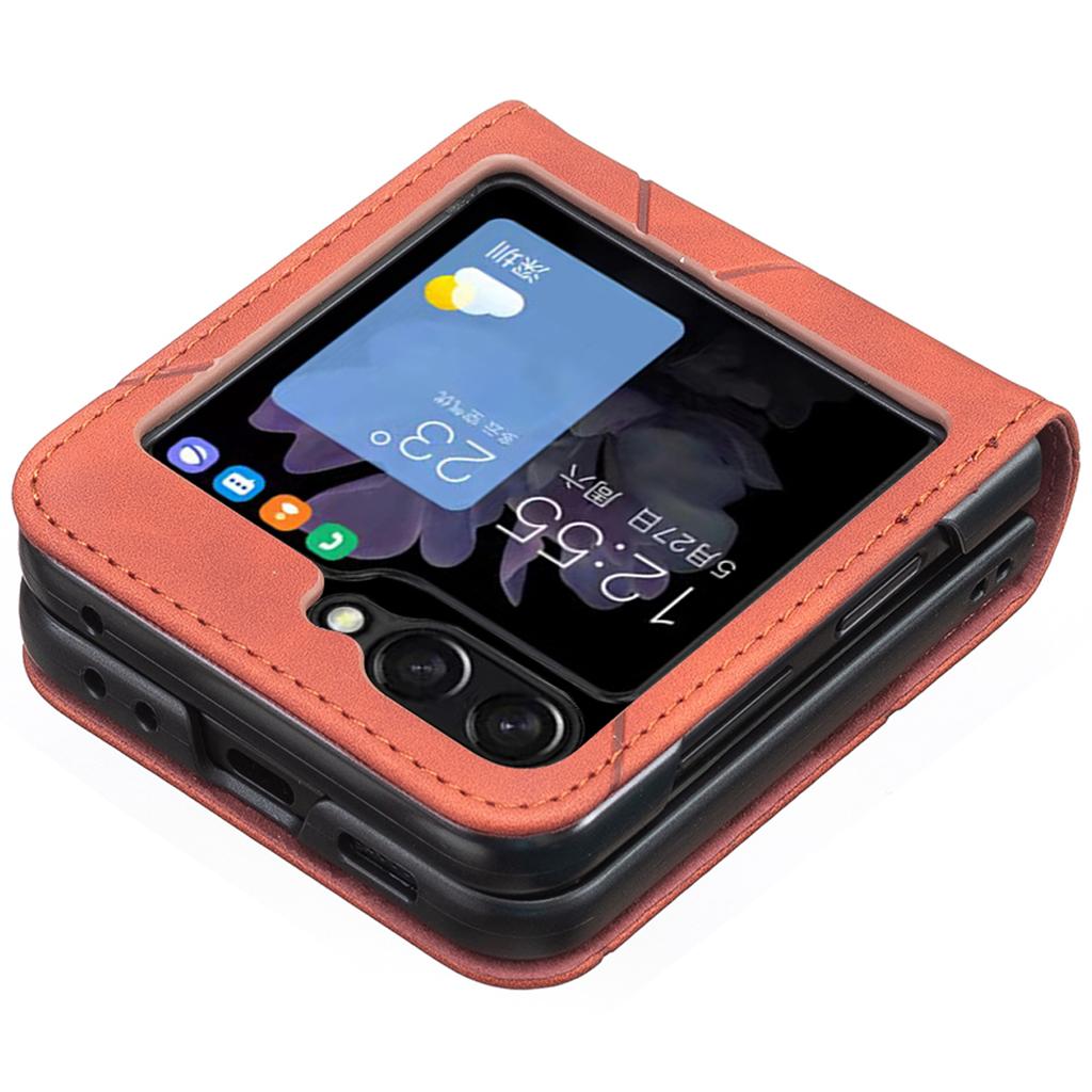 For Samsung Galaxy Z Flip6 5G/Z Flip5 5G Case Fall Proof Phone Cover Geometric Imprinted