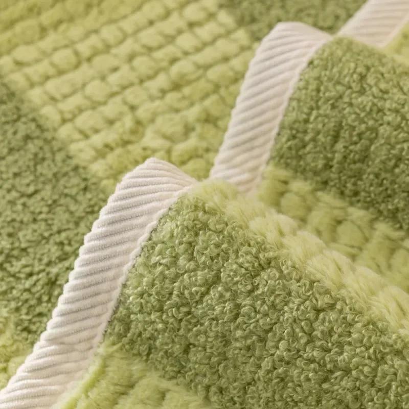 Thicken Short Plush Sofa Covers Stripe Pattern Sofa Towels Non-slip Couch Slipcovers Universal Sofa Mat for Modern Home Decor