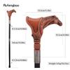Red Resin Horse Head Animal Fashion Walking Stick Decorative Cospaly Vintage Party Fashionable Walking Cane Crosier 94cm