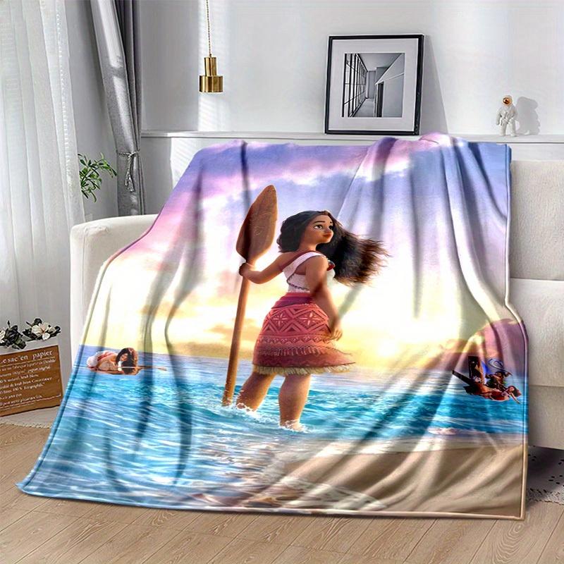 1 Stück, Moanas Abenteuerdecke, Perfekt für die Heimdekoration, Sofabezug, Für den Außenbereich, Geschenke, Weiche Wohndecke, Ideal für Schlafzimmer, Wohnzimmer, Reisen, Camping, 150x200cm