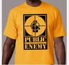 Public Enemy - Rebirth of a Nation Big Logo Gold All Size Unisex T-Shirt Unisex T-Shirt