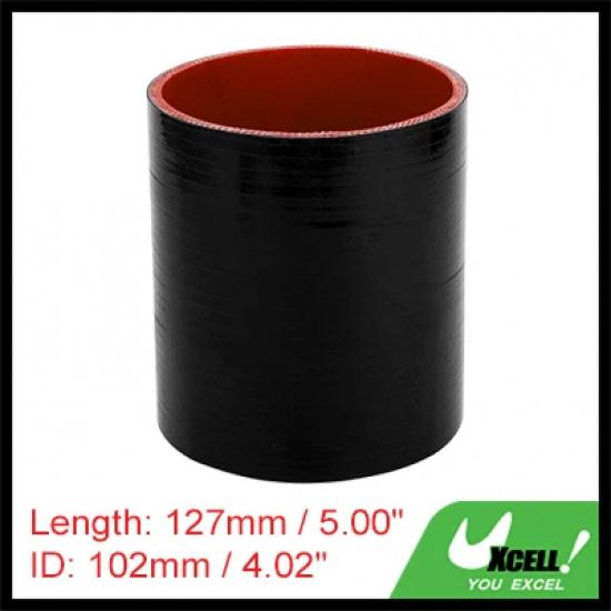 UXCELL 60/63/65/68/70/76/80/83/90/102/127/152mm ID Longueur 127mm Angle 0 Degrés 4 Plis Renforcé Haute Température Voiture Silicone Durite de Refroidissement