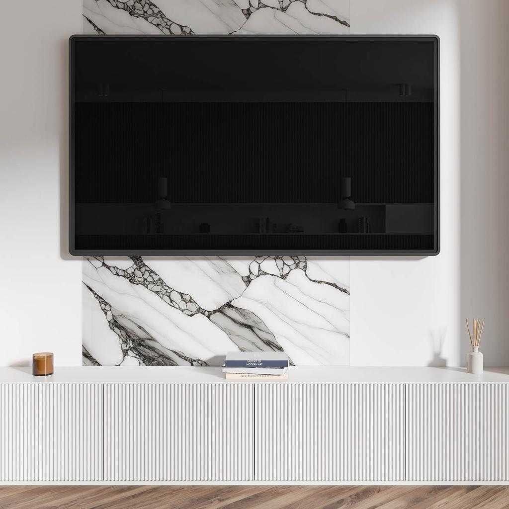 Self-Adhesive Vinyl Panel With Print 100x50 cm Marble Pattern with Veins