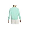 Nike Sportswear Solid Color Crew Neck Casual Long Sleeve Sweatshirt Women sweatshirt Emerald-Green DQ5474-349