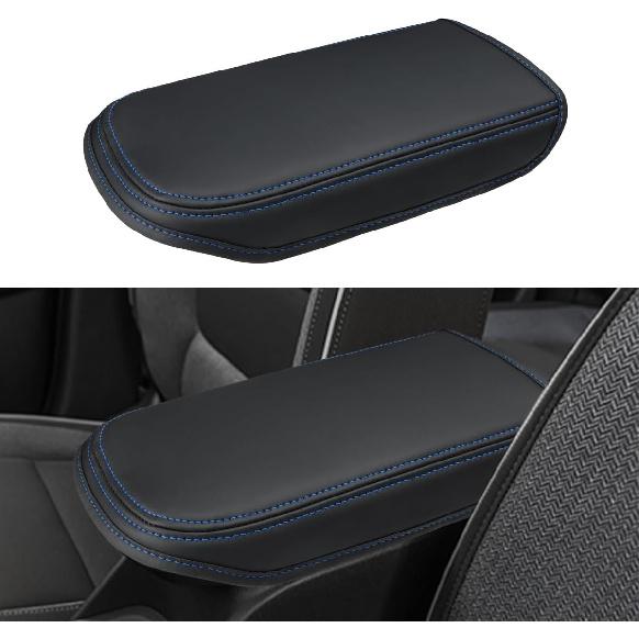 INTGET Center Console Cover for 2024 2025 Chevy Trax Leather Armrest Cover Middle Arm Rest Cover Central Console Lid Protector for 2024 2025