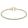 TIFFANY&Co. T-Draht Armband Anhänger 6,1" K18 Roségold 7,78g Damen Gebraucht
