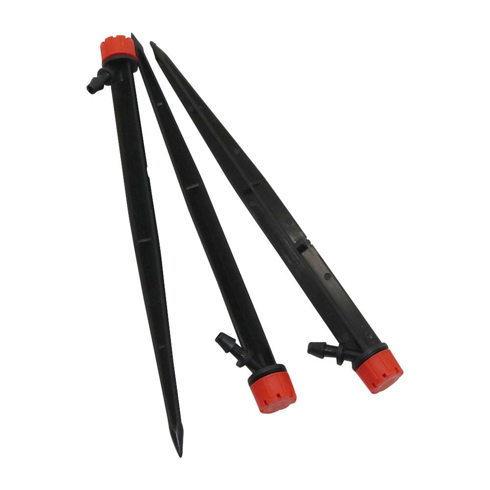 50 Pcs 16cm Micro Bubbler Drip Irrigation 360 Degree Adjustable Stake Water Dripper Garden watering Use 4/7 mm Hose