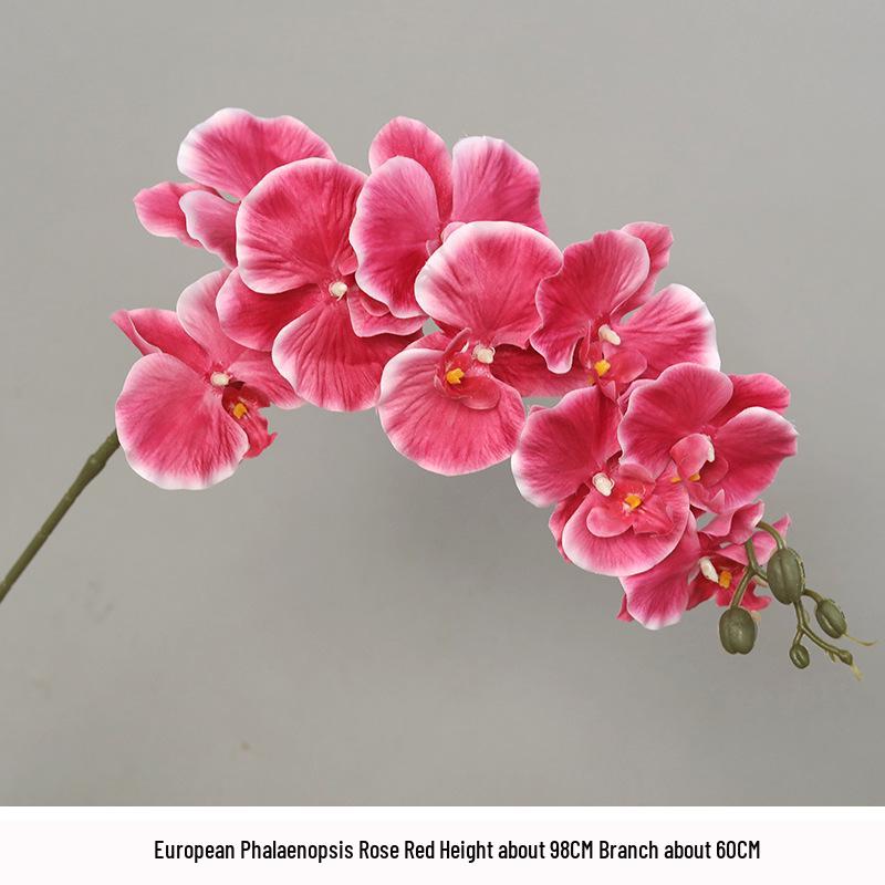 Lifelike Artificial Phalaenopsis Bouquet for Wedding & Floral Decor