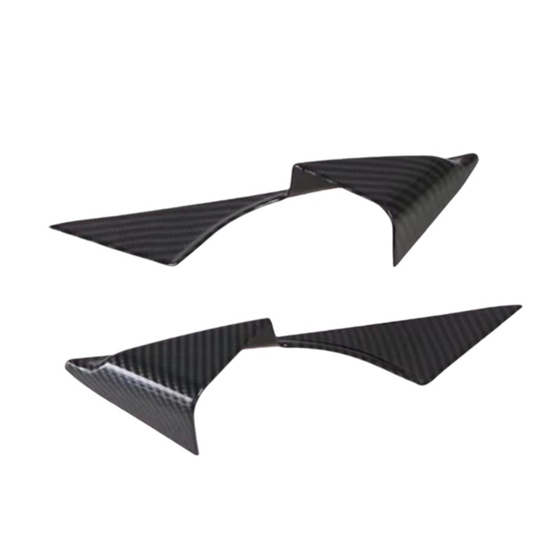 Car Interior A Pillar Triangle Cover Sticker Front A Pillar Trim Cover For Mazda 6 Atenza -2024 Carbon Fiber Pattern