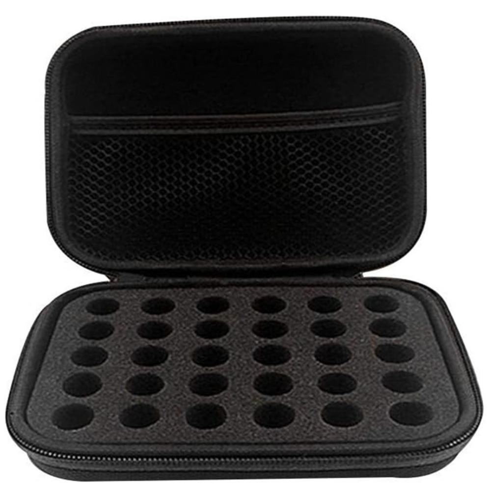 Shockproof Insulin Vial Storage Case Waterproof Essential Oils Carrying Box  Home Travel Use чёрный