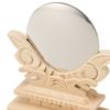 Buddhist Altar Shop Takita Shoten Shinto Mirror (with stand) Metal "Hon-Kami" 2 Sun (6cm diameter x 10cm height) Essential for offerings to the gods a