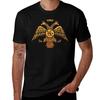 Byzantinisches Adler-Symbol Flagge T-Shirt T Shirt Unisex 100% Baumwolle Luxusmarke Anime T-Shirts Für Unisex T-Shirt