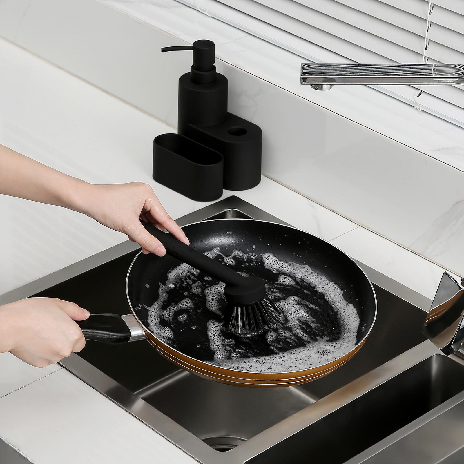 Liquid Pump Dispenser Container Liquid Pump Bottle Dishwashing Container Liquid Hand Soap Dispenser for Bathroom Countertop