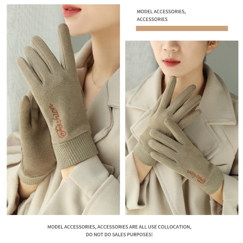 Full Finger Touch Screen Gloves Warm Driving Mittens New Winter Gloves  Women Men