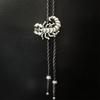 Men's Cowboy Bolo Tie Vintage Western Accessory Metal Scorpion Animal Pendant Adjustable Leather Cord Necktie Necklace