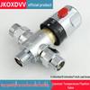 Smart Thermostatic Mixing Valve for Solar Electric Water Heater with Hot/Cold Shower Head Faucet