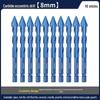 Blue Victory Super Hard Angled Tile and Concrete Drill Bit Set