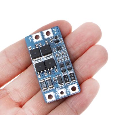 2S 10A 7.4V 18650 Lityum Şarj Koruma Kartı BMS PCM Moudle Dengeli