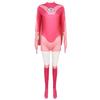 Invincible Atom Eve Cosplay Fantasia Costume Disguise Adult Women Jumpsuit Cloak Outfits Female Halloween Carnival Suit