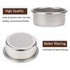 NEOUZA 54mm Portafilter Basket for Breville 870/875/878/880 Coffee Machines, Stainless Steel Bottomless Handle Filter