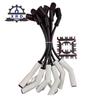 8PCS Auto Parts LS LS1 Ceramic Boots Spark Plug Line Set for LS3/LS4/LS7/LT 9070C 19005218 12573190 10457730 12563293 0356912950