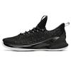 KT4 KT 4 Low Fabric Cushioning Slip Resistant Abrasion Resistant Low Top Basketball Shoes Men's Black White 11921668-3