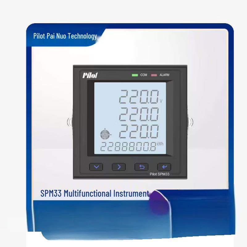 

PONOVO SPM33 Universal Multifunction Power Meter CN plug (adapter included)