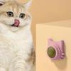 1-5PCS Catnip Wall Toy Ball Rotatable Kitten Lickable Chew Toys Teeth Cleaning Cat Bite Toy For Indoor Cat Kitten Pet Supplies