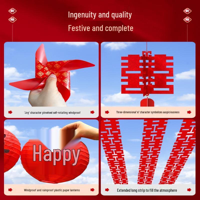 Handunqing Outdoor Wedding Decoration Set