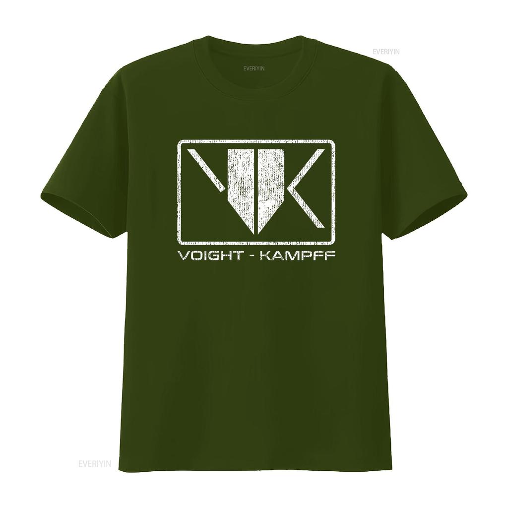 VOIGHT KAMPFF Cotton T Shirt Stylish Design vintage Washed Breathable Comfortable Casual Slightly Unisex graphic
