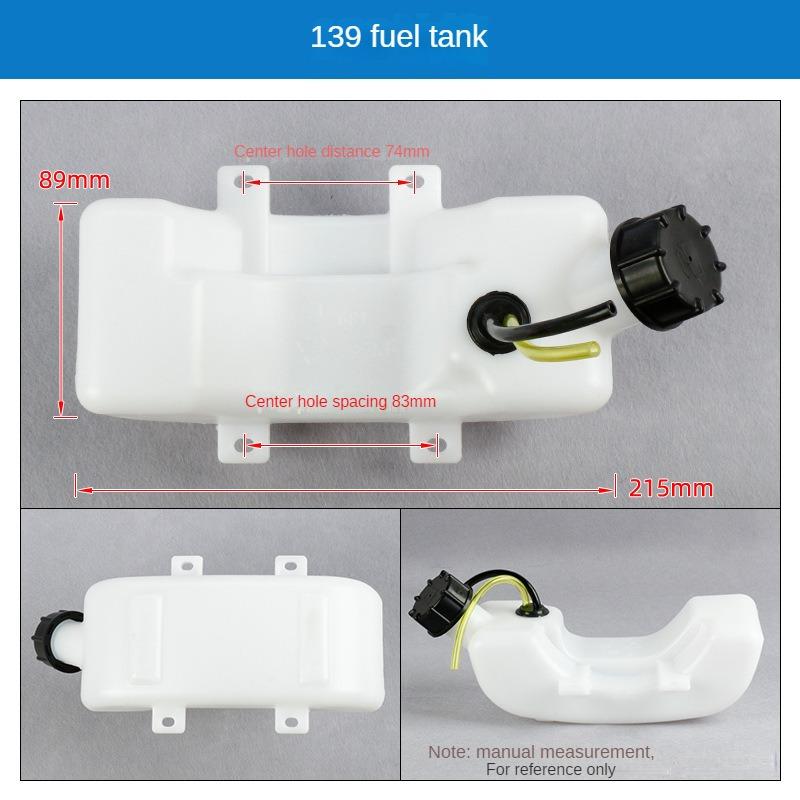 Depósito de Combustible para Desbrozadora Compatible con 140/139/34/32/44-5/G45/48/40-5B/40-5/40-6 para Komatsu Kawasaki Robin Desbrozadora Piezas de Desbrozadora