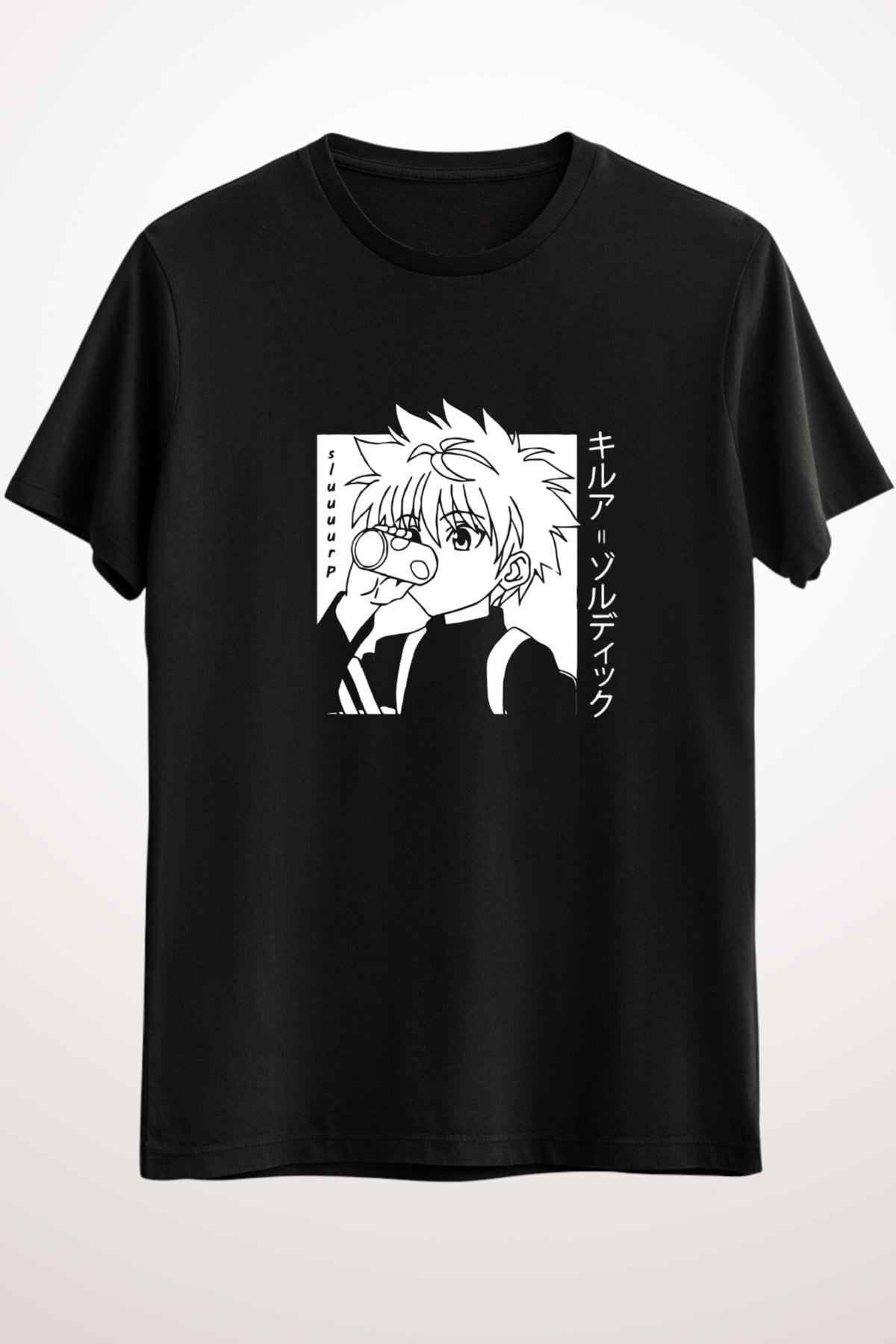 

Мужская черная Killua Siuuuurp - DS1557