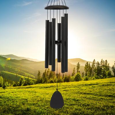 Campanelli Eolici da Esterno da 26 Pollici Creano un'Atmosfera per la Decorazione Esterna di Casali, Terrazze, Giardini, Verande e Balconi