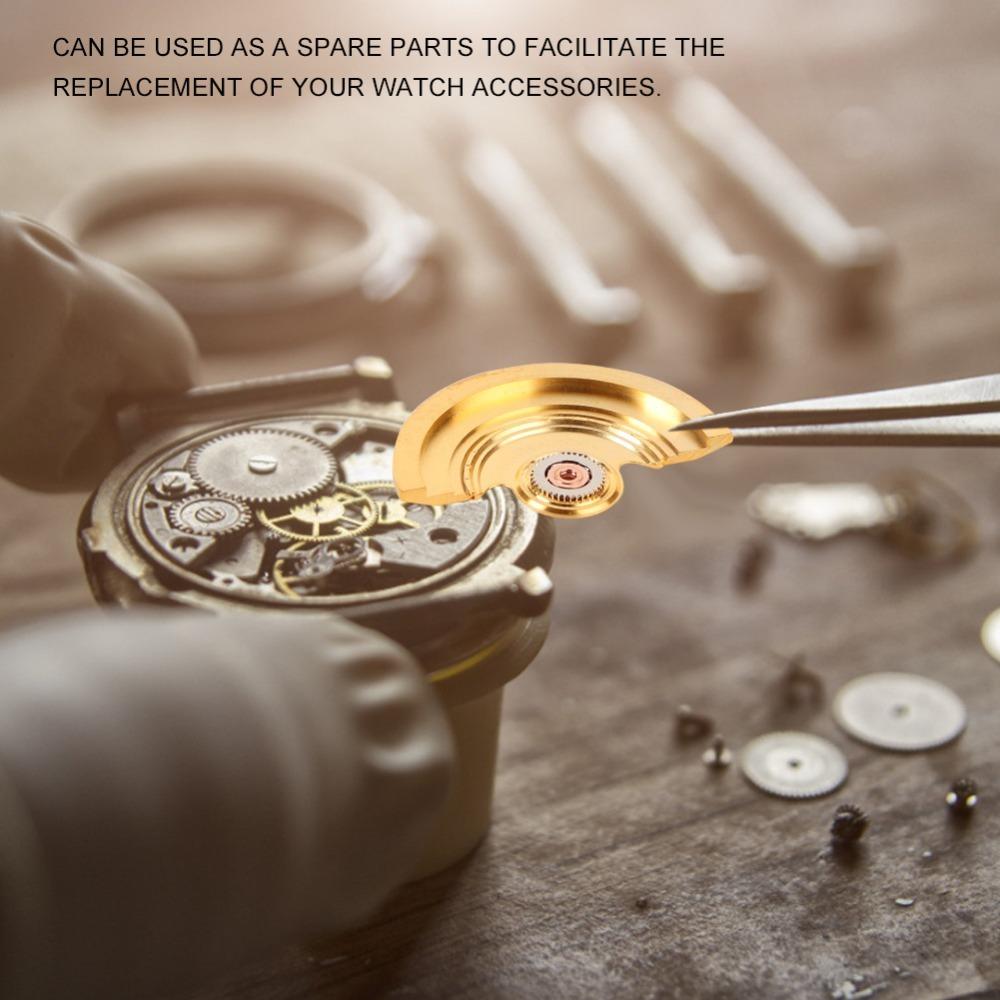 Gold Stainless Steel Oscillating Weight Automatic Hammer Mechanical Movement  Watch Repair