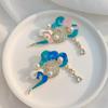 Fashion Exquisite Chinese Style Auspicious Cloud Brooches For Women Clothing Coat Party Accessries Gifts