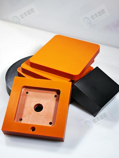 Imported Black Orange-Red Bakelite Sheet - Precision Engraving & Fine Machining Insulating Phenolic Laminate