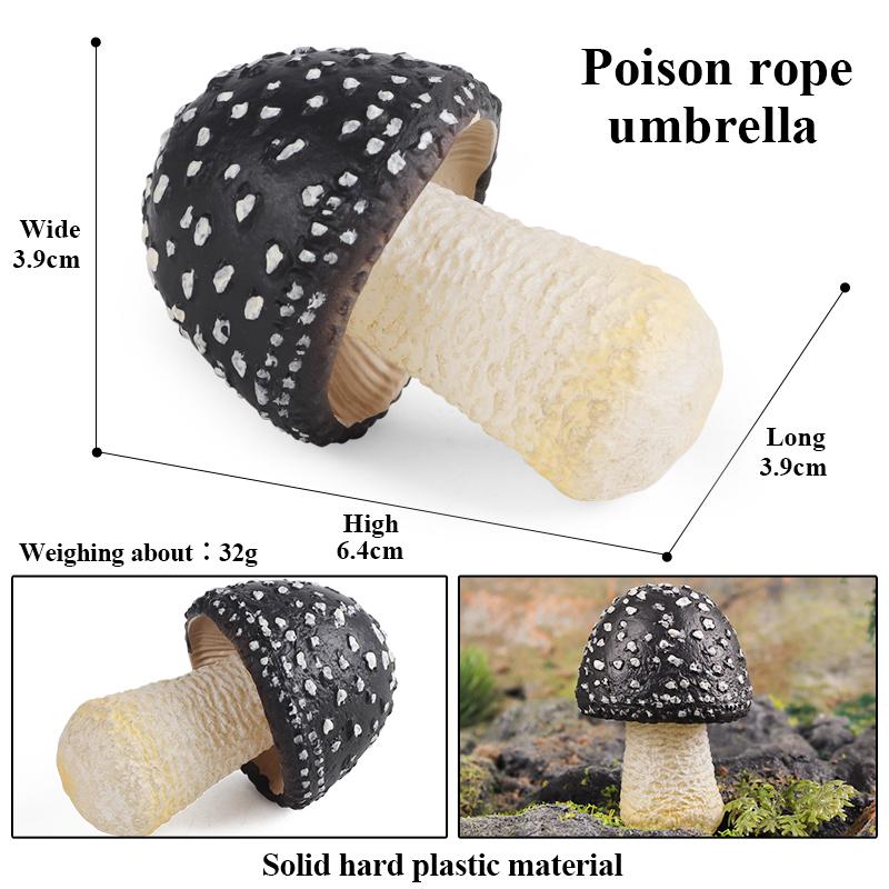 Oenux Pretend Play Toy Cute Fruits Vegetables Mushroom Model Cake Toppers Foods Jouet Family Fun Early Education For Kids Gift