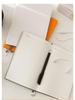 New Lychee Grain A5 Faux Leather Business Notebook Set, Thick Soft Cover, Practical for Everyday Use