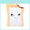 Witte Toaster Pastry Pluche Speelgoed Cartoonfiguur Zacht Kussen Voor Kinderen En Verzamelaars