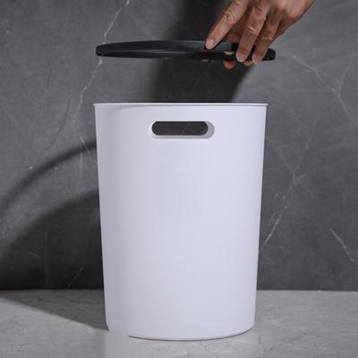 Organizer Good Toughness Plastic Large Opening No Lid Household Waste Container Garbage Container