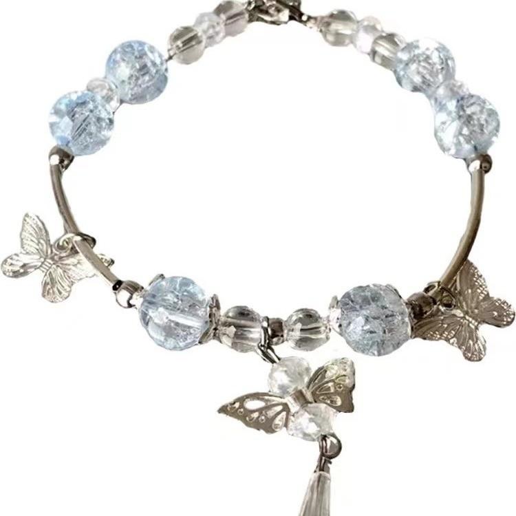 Alloy Butterfly Elegant Bracelet Sophisticated Ancient Style Design Geometric