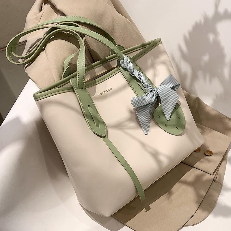 New Women PU Leather Simple Handbags Vintage Ladies Casual Large Capacity Shoulder Bag Fashion Commute
