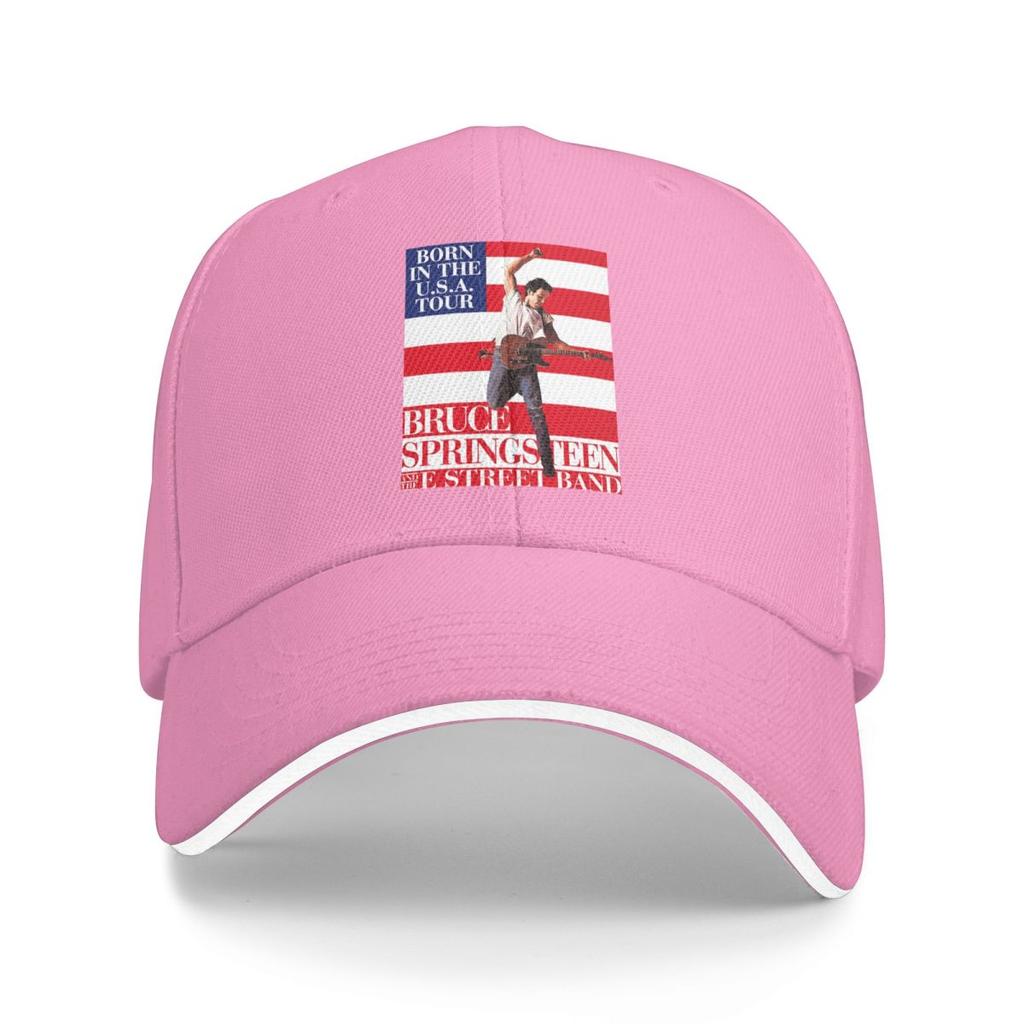 Unisex Baseball Hats Bruce USA Springsteen Heartland Rock Streetwear Summer Sports Baseball Caps Hip Hop Cap Casquette Hats