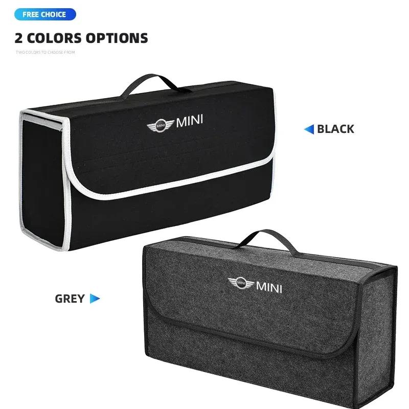 Car Trunk Large Storage Box Foldable Storage Tool Box For MINI Cooper JCW Countryman Clubman Cabrio Paceman Coupe Roadster