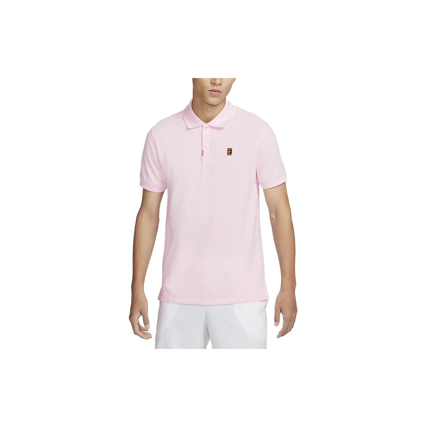 Nike Slim-Fit Polo Shirt Pink Men s DA4380-663 L