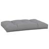 VidaXL Coussin de palette gris 120x80x12 cm tissu, coussin, coussin de chaise, coussin de siège, coussin d'extérieur, 360514
