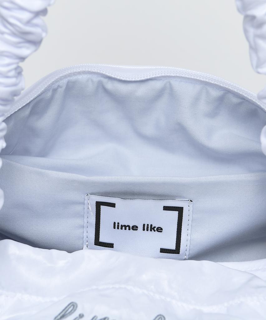 Limelike Sugar Duffle Bag_White