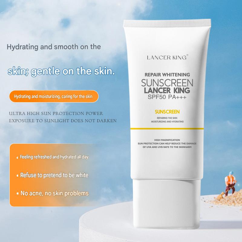 SPF50+ PA+++ Sunscreen Lotion 2-in-1 Isolation & Moisturizer Airy Texture for Men & Women 60ml