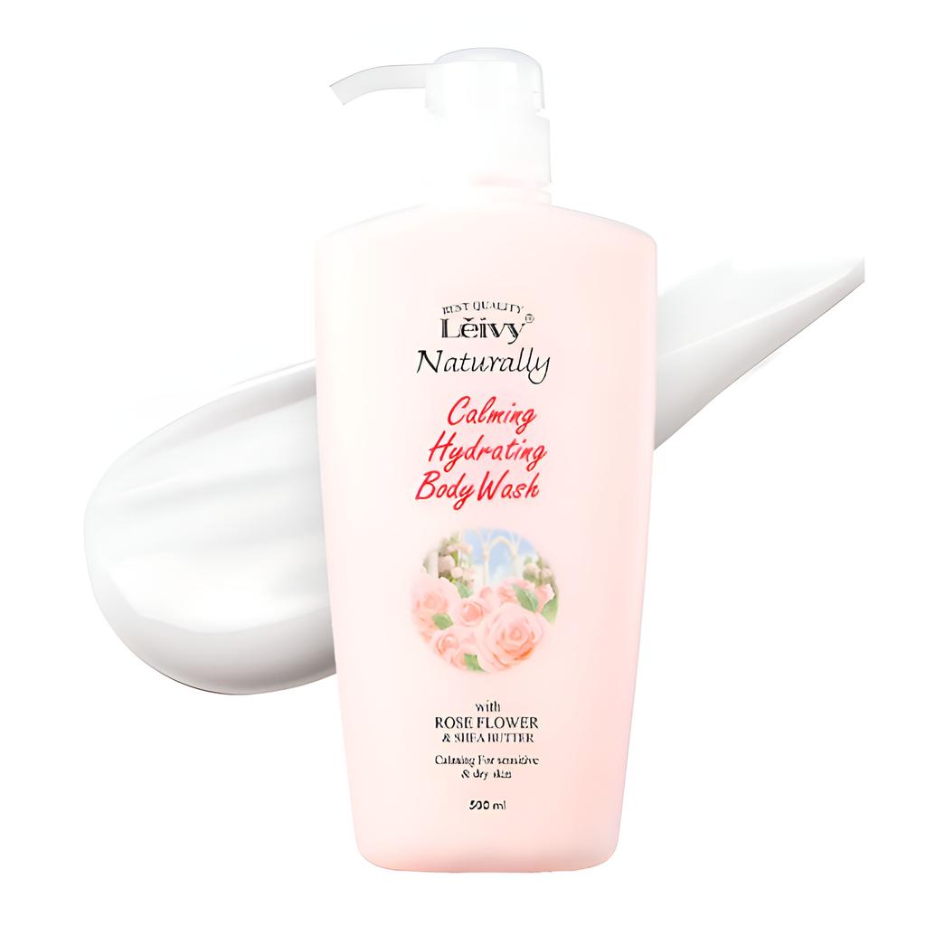 Leivy Perfumed Body Wash 500ml | Choose 1 from 5 Fragrances | Cooling & Trouble-Soothing Body Cleanser