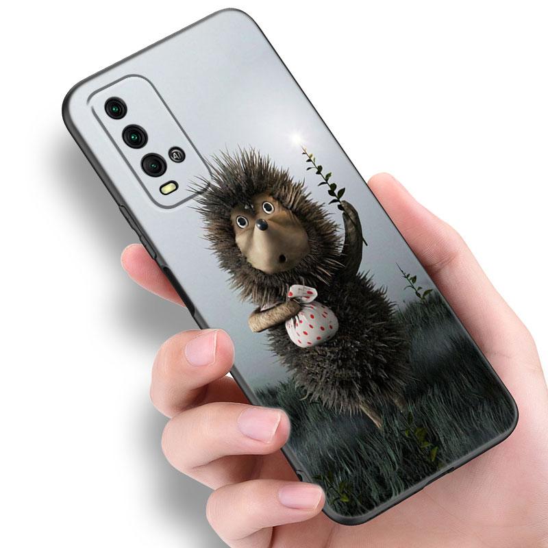 

Чехол для телефона «Ежик в тумане» для Xiaomi Redmi Note 5 6 9T K20 K40 K50 Pro 7A 8A 9A 9C 9i 10A 10C A1 S2, мягкий черный чехол из ТПУ Redmi Note 6(Pro)
